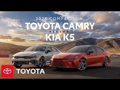 2026 Comparison Overview: Toyota Camry vs Kia K5 | Toyota