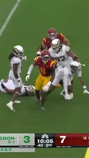 Disgusting hit on Dante Moore. Need multiple game suspension for this.