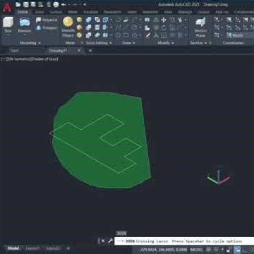 AutoCAD Revolve Command Tutorial 🔥 | Create 3D Objects from 2D Profile #autocad #cadquery#Revolve#3D