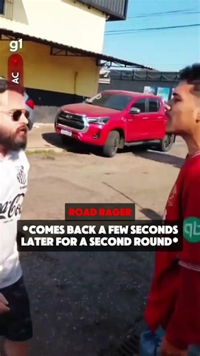 Wannabe Gangster Learns He Ain't That Tough 🤷‍♂️ #shorts