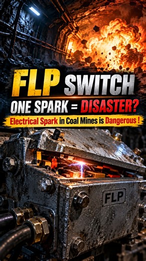 FLP Switch in Underground Coal Mines ⚡ | How One Spark Can Cause an Explosion #electrical