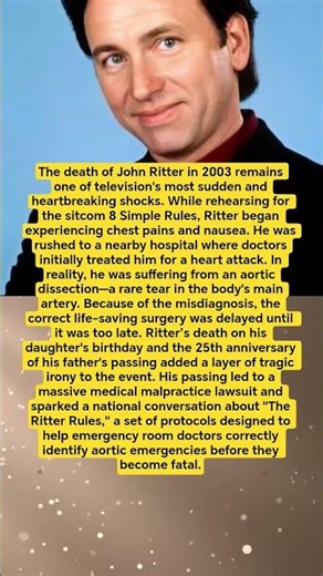 ​John Ritter’s Final Hours: What Went Wrong? #tvlegend #mystery #crimestory #reallifestory