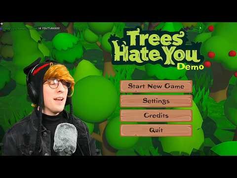 KreekCraft first time playing Trees Hate You..