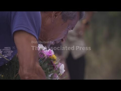 Relatives bury victim of U.S. strikes in Venezuela