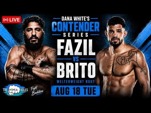 🔴DANA WHITE’S CONTENDER SERIES 2026: NAMO FAZIL x KAIK BRITO | LIVE STREAM