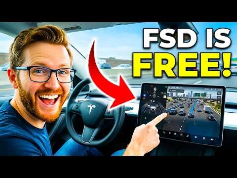 Tesla Makes FSD Free For Every Owner!