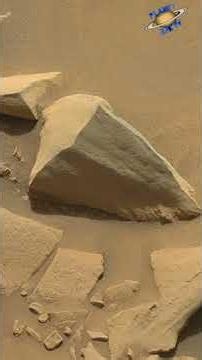 Most Mysterious Rock Discovered on Mars! What Is It? #Shorts #mars #perseveranceMars