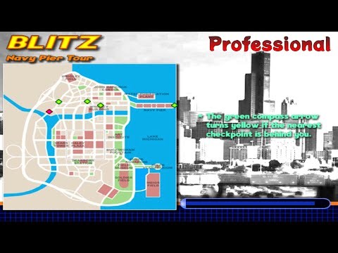 Midtown Madness 2 - Navy Pier Tour - Chicago Golden Edition Racemod Blitz [Professional]