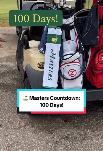 ⛳️ The Master’s starts in 100 Days! ⭐️ I don’t know who needs to hear this, but the Masters Golf Tournament starts in 100 days, during the week of April 9, 2026. It’s a tradition unlike any other. Subourbon Mom and Dad Golfers, get ready for the west coast pga season to kick off, while your own clubs are stored for winter as the cold winter weather sets in. Be sure to practice putting and swinging to stay fresh for the rare glimpse of nice weather to sneak in 9 or 18 holes. Be readying for beaut