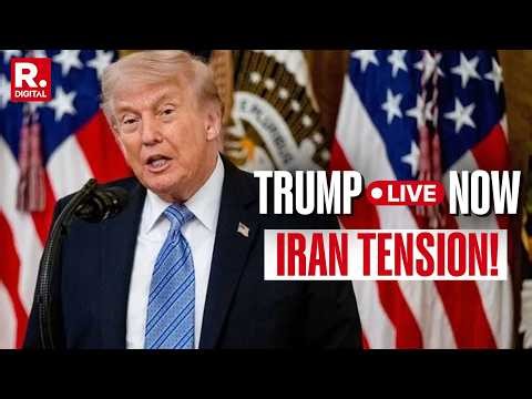 Trump LIVE at White House with Military Moms Amid Iran War Tensions | USA | US- Iran Conflict