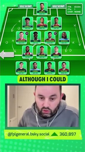 CHERKI OUT? 💭 | FPL General's GW38 Team Selection & Planned Transfers
