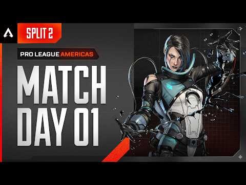ALGS Year 6 Split 2 Pro League | Match Day 1 | Americas | Group A vs B | Apex Legends