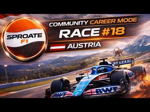 🏁Community Career Mode Race 18: Austria |🔴LIVE!!