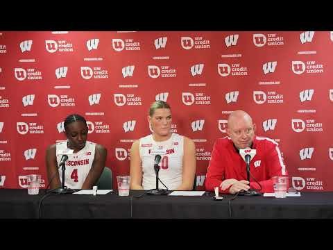Post-Match Press Conference || Wisconsin Volleyball vs Indiana || Oct. 1, 2026