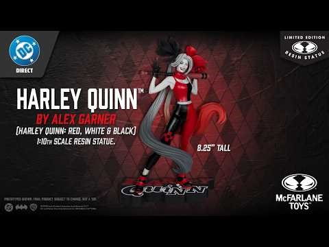 NEW DC Direct™ Harley Quinn™ by Alex Garner 1:10th Scale Resin Statue | Statue Showcase