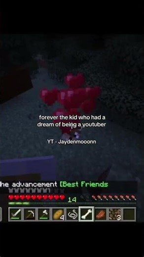 I’m now living that dream 🥹 #minecraft #smallcontentcreator #foreverworld #minecraftsurvival #fyp