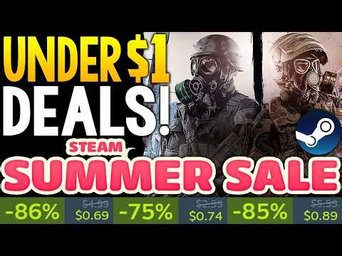 STEAM SUMMER SALE 2026 - UNDER $1 PC GAME DEALS!