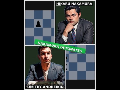 Hikaru Nakamura's BRILLIANT Endgame Masterclass vs Andreikin | Chess.com RCC 2022