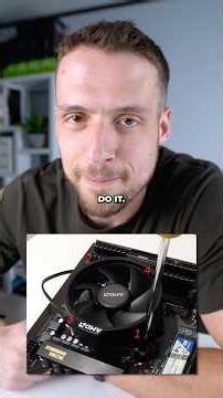 Friendly Reminder When PC Building