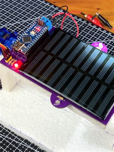 How to make a simple automatic solar tracking system using an Arduino Nano board In this project, we will learn how to make a simple automatic solar tracking system using an Arduino Nano board. This system helps the solar panel follow the sun to capture more sunlight and generate more energy. #arduino #arduinonano #solar #solarsystem #arduinoprojects #arduinoprogramming #diyprojects #arduinotutorial #electronicprojects #electronictutorials #srituhobby #sritu_hobby #SriTu_Hobby_App #SriTu_Hobby_S