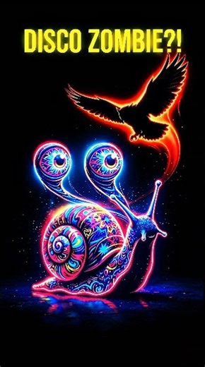 The Parasite That Turns Snail Eyes Into Disco Lights 🐌 #science #shorts #nature