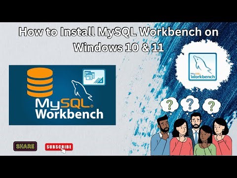 How to Install MySQL Workbench on Windows 10 & 11 | Step-by-Step Guide #MySQL #Windows10 #Windows11