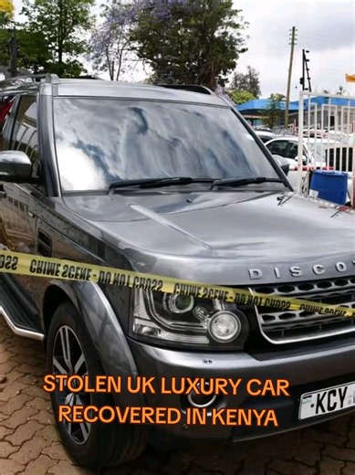 Detectives have recovered a Land Rover Discovery reported stolen in the UK during Operation Carback II. The nationwide crackdown inspected over 1,800 vehicles and checked more than 260,000 against INTERPOL records, uncovering other suspicious vehicles. #BrinaTV #DCI #INTERPOL #CrimeCrackdown #Kenya
