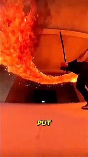 Can a Flaming Sword Actually Put Itself Out?