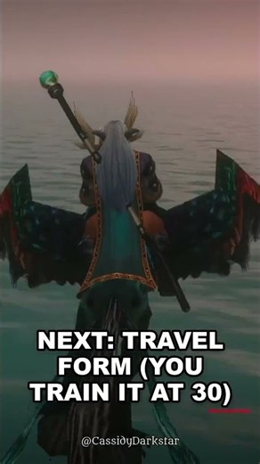 WoW Forever Beta: Night Elf Druid Hits The Level 30 Cap #Shorts