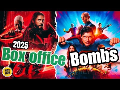 Top 10 Box Office Bombs of 2025 – What Went Wrong?
