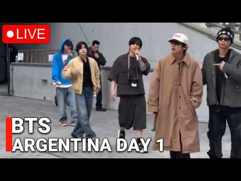 BTS Argentina Live Concert Day 1 Soundcheck FULL FANCAM Arirang Tour in Buenos Aires 2026