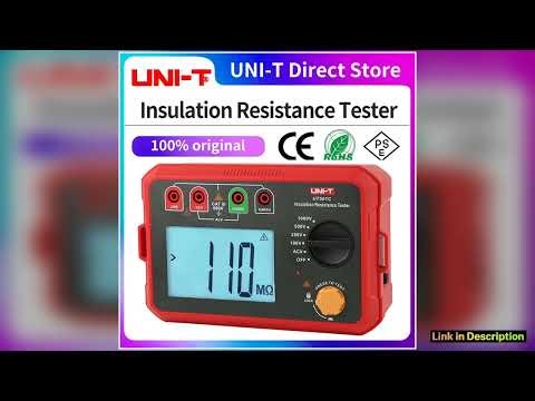 UNIT UT501 UT502 Insulation Resistance Tester Digital Ohmmeter Megohmmeter Professional Ohm