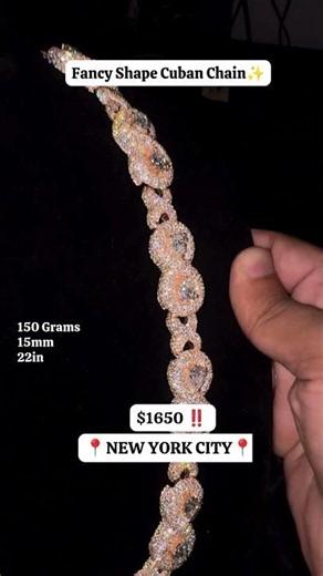 Pear Infinity 15mm 22 Inch Fancy Shape Cuban Chain I Luxury Hip Hop Jewelry