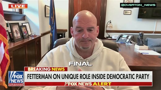 “BREAK THEM! BREAK THEM!” — Senator Fetterman erupts in cheers as Fox’s Sandra Smith reports the U.S. naval blockade is crippling the Iranian regime.SMITH: “Can I get your final thoughts on Iran and this economic blockade? It does seem to be crippling Iran’s economy. Where—”FETTERMAN: “BREAK THEM! BREAK THEM! YES!”“Thank you, that’s awesome! BREAK THE IRANIANS!”“Parts of my party and parts of the media now have turned the Iran regime into the underdog.”“And it’s like, wow, almost cheering them!”