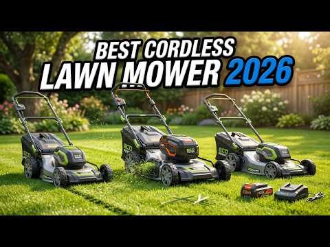 Top 5 Best Cordless Lawn Mower 2026 | Top-Rated Cordless Lawn Mower