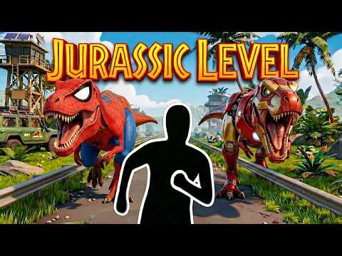 Immersive Interactive Warm Up丨Jurassic World New Map 丨Easy Daily Routine | New Moves #35