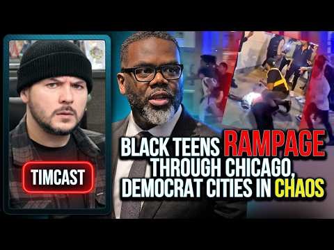 Black Teens RAMPAGE Through Chicago, Democrats Say NO MORE JAIL