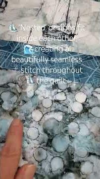 ⚓️Ocean Waves is the perfect stitch! ⛵️ #quilt #quilts #quilted #quilting #longarm #longarmquilting