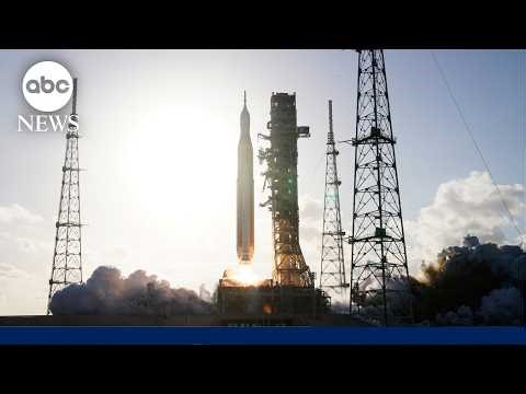 Artemis II crew lifts off for the moon