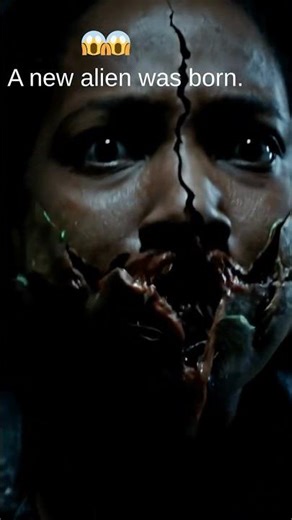 Terrifying Alien Birth Caught On Camera! 👽 #alien #horror #scifi #scary #shorts