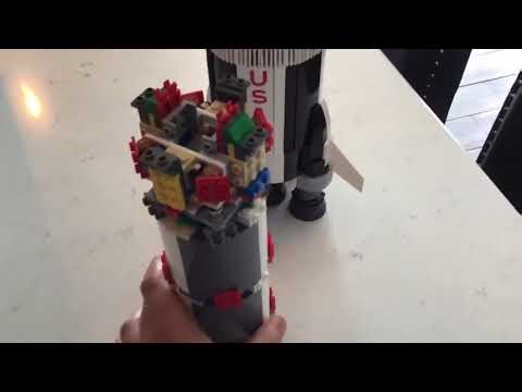 LEGO NASA Apollo Saturn 5 Rocket 21309 Saga Full