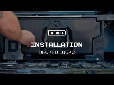 DECKED Drawer System Security | How To Install Locks on your DECKED Drawer System