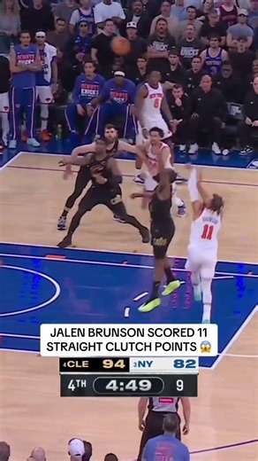BRUNSON TAKE OVER 😱