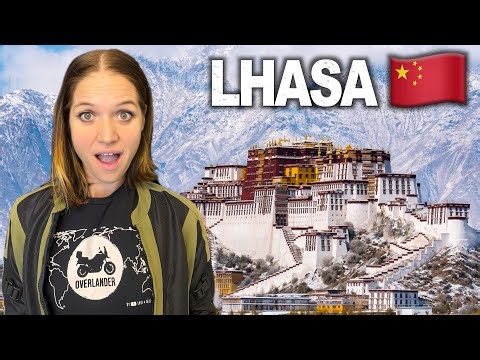 Inside the FORBIDDEN City of LHASA 😱🇨🇳 Riding China