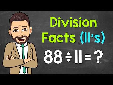11’s Division Facts Practice | Dividing by 11 | Math with Mr. J