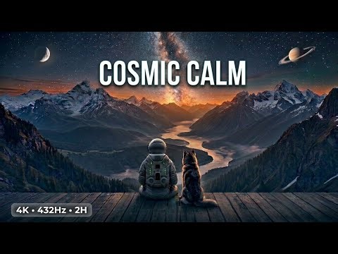 🌌 Lost at the Edge of the Galaxy | 2 Hours Interstellar Space Ambience | Cosmic Calm 4K 432Hz