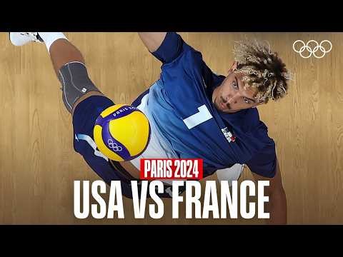 BACK-TO-BACK! 🥇 | France 🇫🇷 vs 🇵🇱 Poland | Volleyball Gold Medal Match | Paris 2024