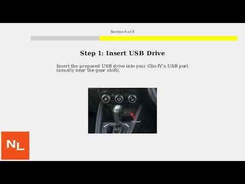 Update Navigation Version In Renault Clio IV (2012–2019) – Map Software Download & Install Guide