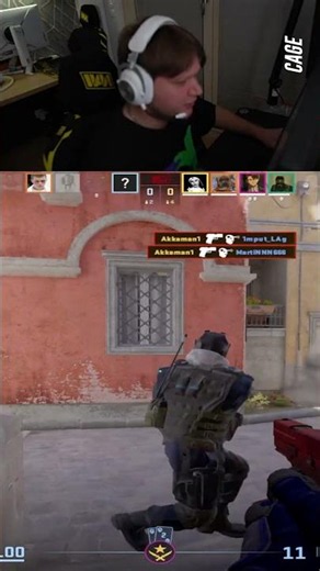 s1mple read the entire round 😎 #s1mple #cs2 #twitchclips