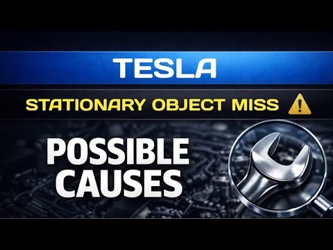Tesla Autopilot Fails to Detect Stationary Objects – Potential Problems Explained